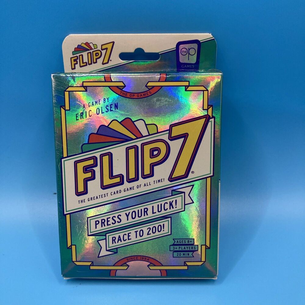 NEW Flip 7 Worlds Best Card Game USAopoly Sealed Eric Olsen